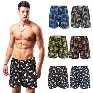 LUFT KNITTED BOXER กางเกงบ๊อกเซอร์ลายพิมพ์ รุ่น L4075 บรรจุ …