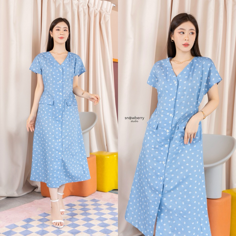 Peyton linen maxi (SNST)