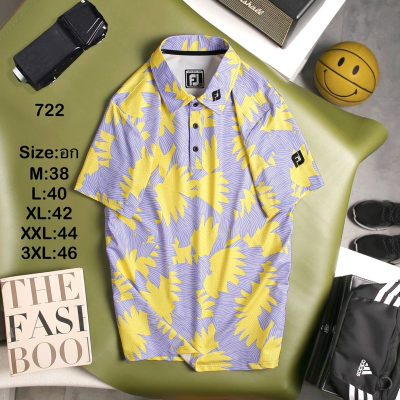 เสื้อโปโลผู้ชาย คอปกแขนสั้น polo man 09