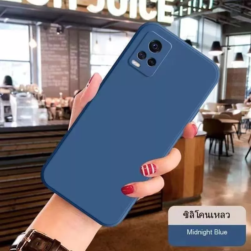 เคส กำมะหยี่ สำหรับ Vivo Y21 Y21T T1X Y33S Y33T Y22 Y22S Y35 Y16 Y02S V25 กำมะหยี่ เคสสีพาสเทล กันกระแทก