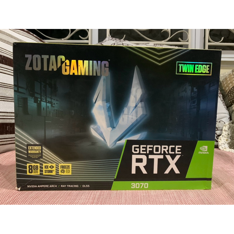 กล่องการ์ดจอ Zotac gaming Geforce RTX 3070