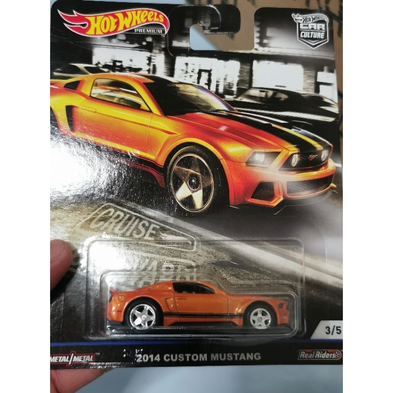 Hotwheels​ Mustang​ orange​