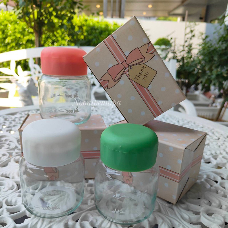 ขวดน้ําพกพา 200-400 ml. เลือกสีได้ มียางกันรั่วให้ พร้อมกล่องกันกระแทก ใส่นม ใส่กาแฟ ร้อน-เย็น ได้ ของชำร่วย