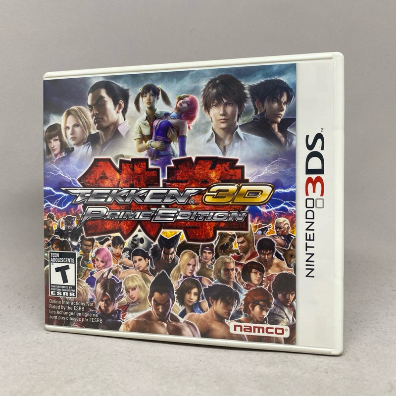 [Rare] Tekken 3D Prime Edition | Nintendo 3DS | Original USA | English | ใช้งานปกติ