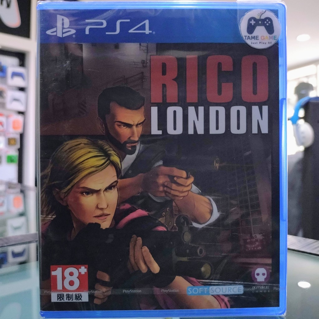 (ภาษาอังกฤษ) มือ1 PS4 Rico London แผ่นPS4 เกมPS4 (เล่นกับ PS5 ได้ เกมเล่น2คนได้)