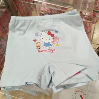 SANRIO กางเกงขาสั้นเด็กหญิงสีฟ้าแบรนด์ซานริโอ้