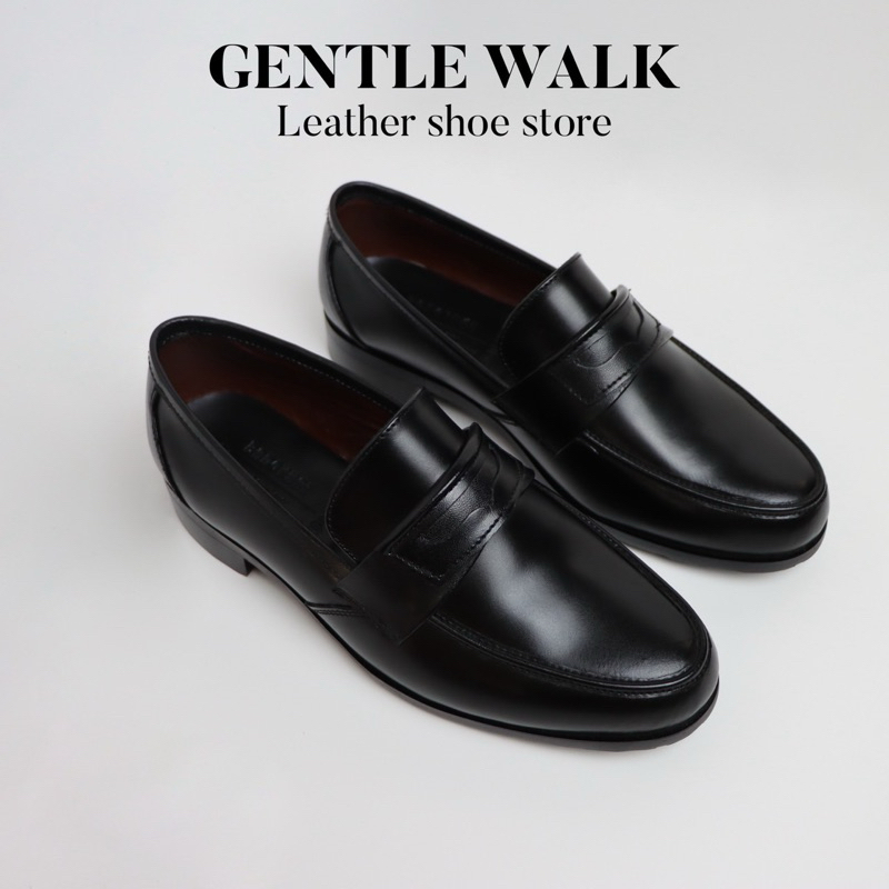 Penny Loafer Signature Gentle Walk รองเท้าหนังแท้ 100%