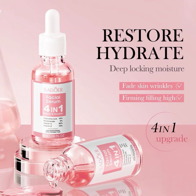 เซรั่มบำรุงผิวหน้า 4in1 ปริมาณ 30 ml.