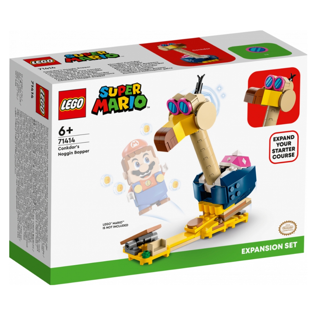 71414 : LEGO Super Mario Conkdor's Noggin Bopper Expansion Set (สินค้ากล่องไม่สวย)​