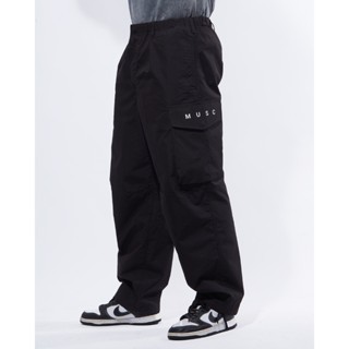 Musculo กางเกงวอร์มคาร์โก้ทรงหลวม