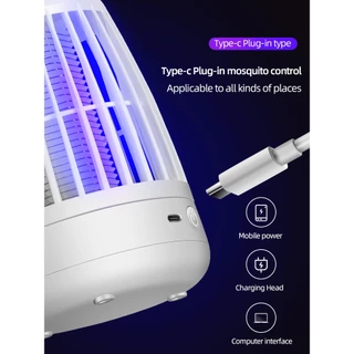 รุ่นใหม่ปี 2024 โคมไฟกำจัดยุงไฟฟ้าทรงพลังรอบด้าน ชาร์จ USB เครื่องกำจัดยุงในครัวเรือน เครื่องกำจัดยุงแคมป์ปิ้งกลางแจ้งV9