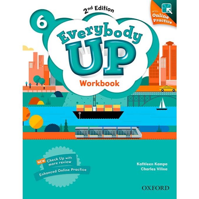 หนังสือ EVERYBODY UP 6: WORKBOOK WITH ONLINE PRACTICE PACK 9780194106436