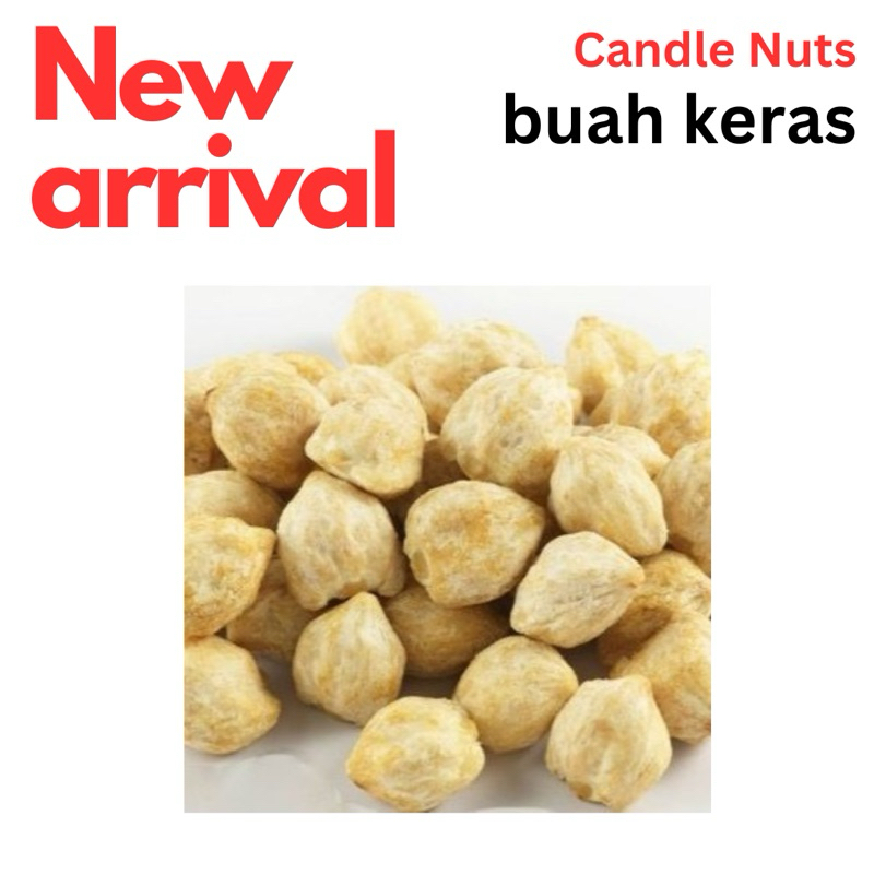 แพคสูญญากาศ : Buah Keras 500g  or 1kg / Candle nut
