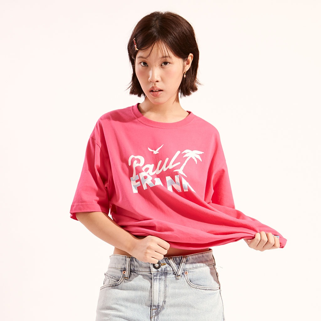 PAUL FRANK เสื้อยืด UNISEX PALM SPRINGS SS TEE