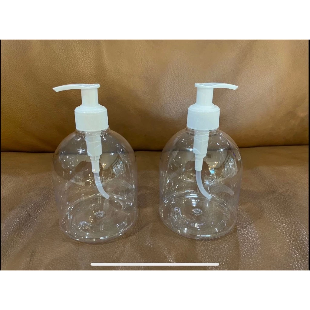🔥 ลดล้างสต็อค 🔥 ขวดปั้ม 500 ml. พร้อมส่ง ขวดใส ขวดใส่เจล พลาสติกหนา ใส่แอลกอฮอล์ สบู่ แชมพู