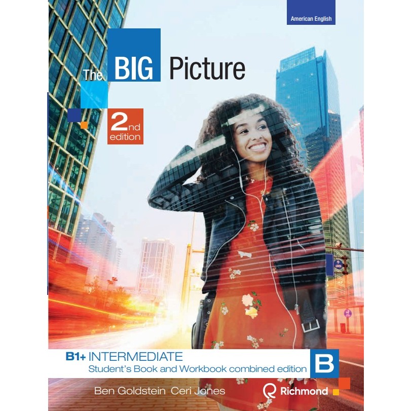 Big Picture B1+ เล่ม B (Unit 7-12) ใช้กับวิชา LI101001 english1 สำหรับนิสิต ม.ขอนแก่น
