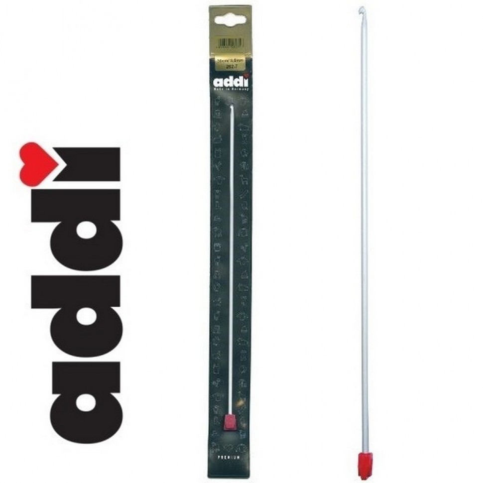 addi (262-7) Tun Tunisian Crochet Hook เข็มโครเชต์ความยาว 30 cm Made in Germany