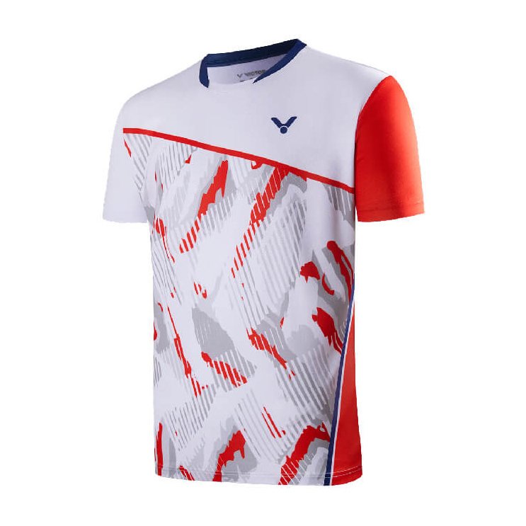 VICTOR เสื้อกีฬาแบดมินตัน แขนสั้น รุ่น T-40011 (Pattaya)