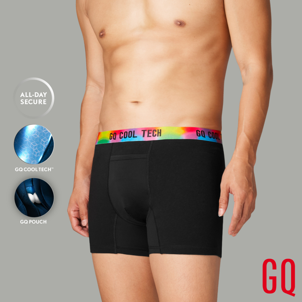 [3 ตัวลดเหลือ 999.-] GQ Cool Tech™ Pride Month  Collection กางเกงในไข่เย็น รุ่น All-Day Secure ทรง T