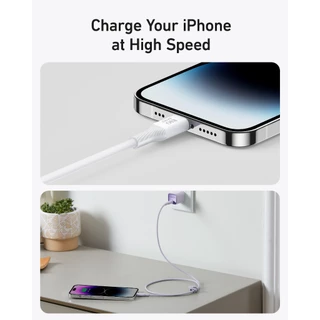 Anker 542 USB-C to Lightning Cable (Bio-Based) สายชาร์จเร็ว iPad iPhone 14/13/12 มาตรฐาน MFi