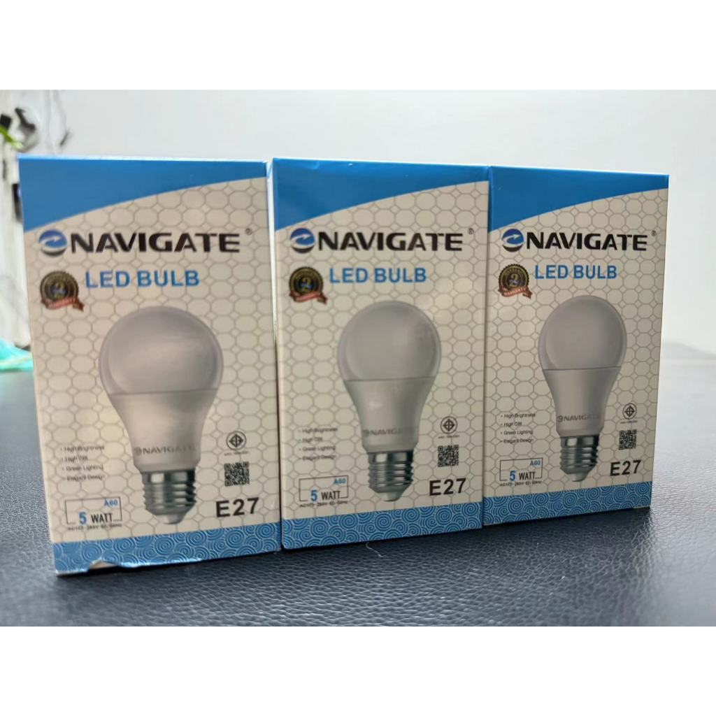 NAVIGTEหลอดไฟทรงข้าวโพด E27 5W LED