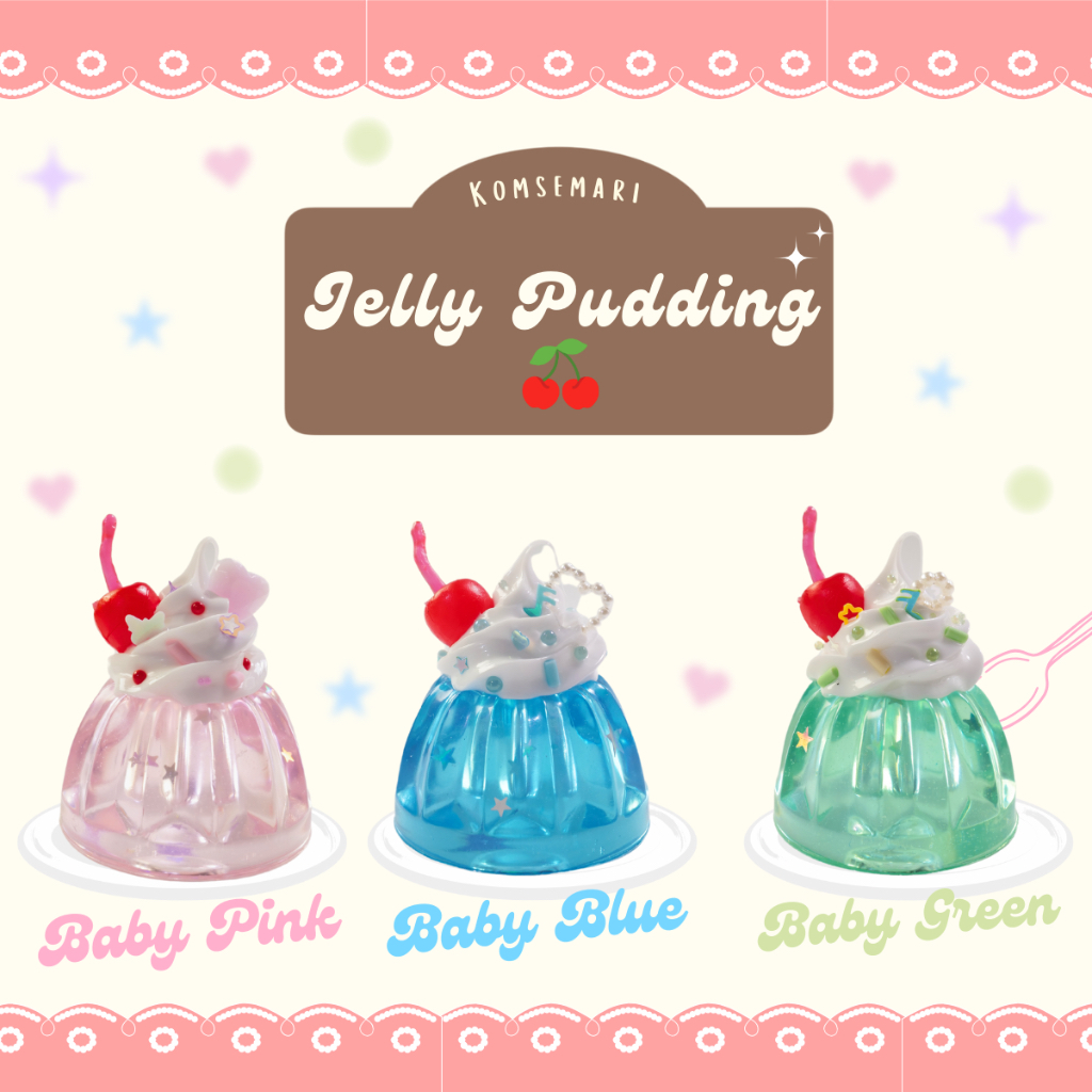 ( อ่านรายละเอียดก่อนสั่งนะคะ ) Jelly Baby เรซิ่นเจลลี่ ตั้งโต๊ะแต่งห้อง สามารถสั่งคัสต้อมสีได้ค่ะ⋆⁎˚ l Komsemari