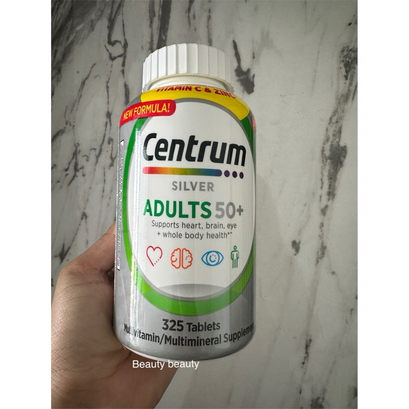 Centrum Silver Adults 50+ Multivitamin (325) Tablets