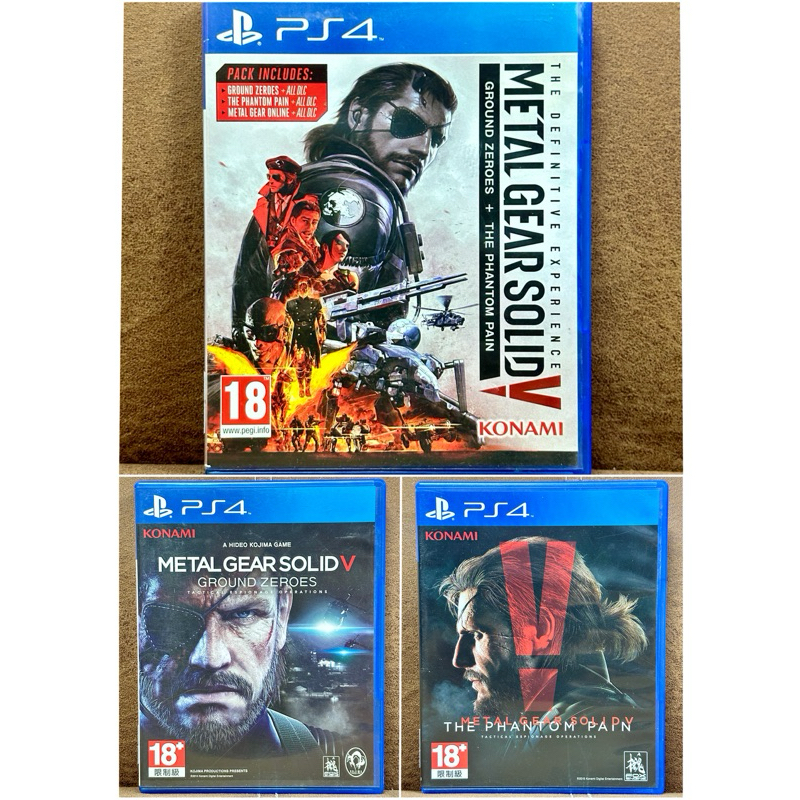 [Ps4] Metal Gear Solid V - Ground Zeroes / The Phantom Pain [มือ2]