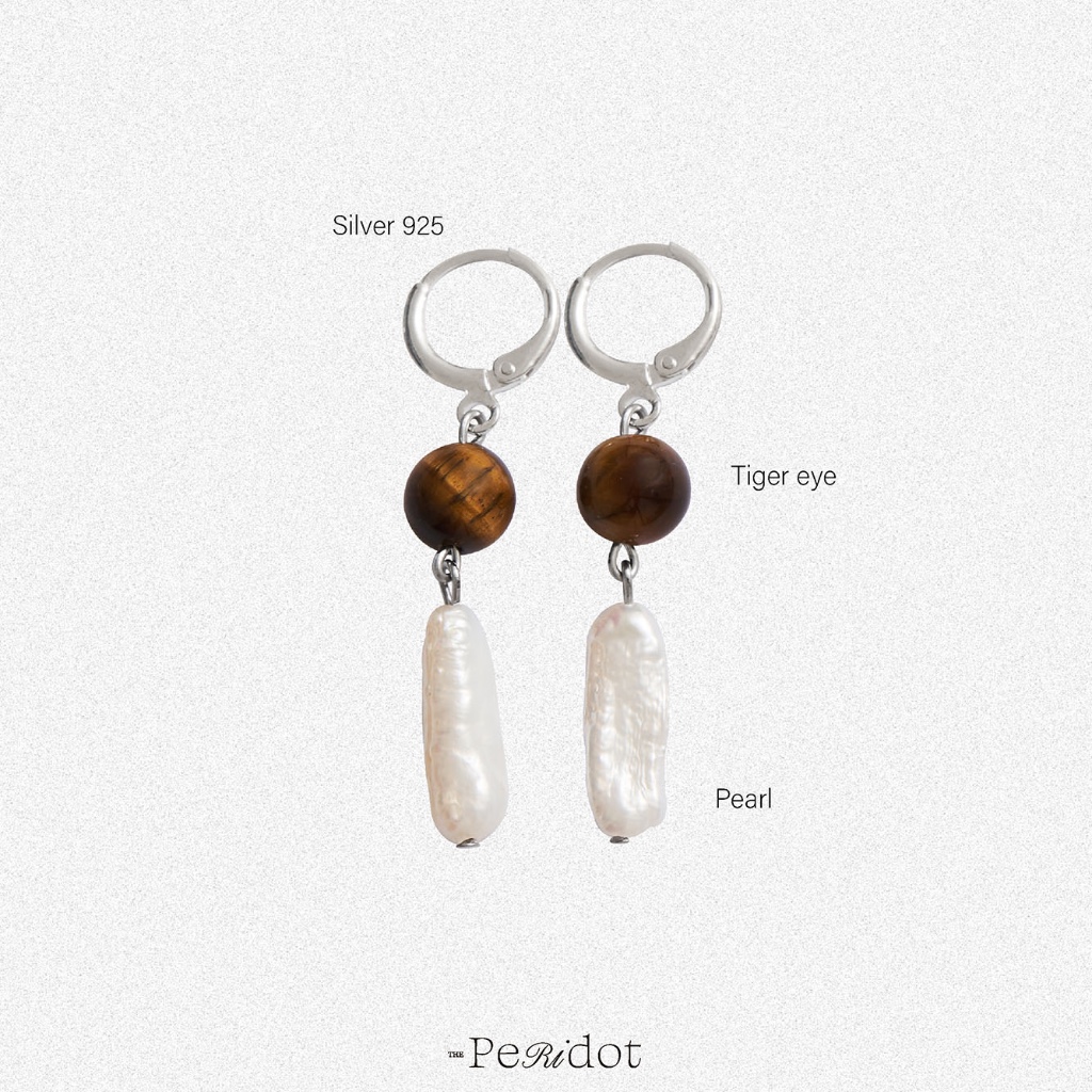 Tiger Lily earrings - มั่งคั่งร่ำรวย , มีสเน่ห์