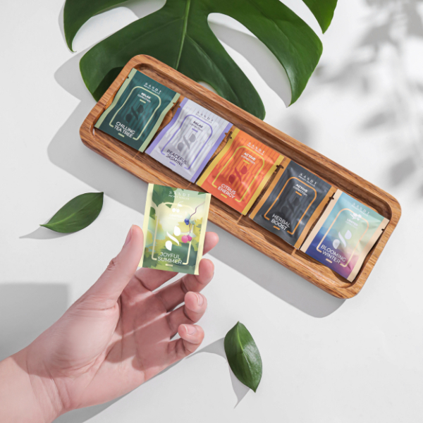 SANDT Aroma Refill | รีฟิลกลิ่น สำหรับยาดมแซนท์|กลิ่นหอมเติมได้|บรรจุ 1 คู่ต่อ 1 ซอง