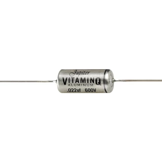 Jupiter Condenser Vitamin Q Aluminium Film Paper in Oil Capacitor 600V คาปาซิเตอร์สำหรับกีต้าร์