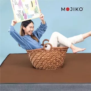 ที่นอน MOJIKO ยาง PE แท้ สีน้ำตาล ขนาด 3ฟุต 3.5ฟุต 5ฟุต 6ฟุต แน่นไม่ยุบง่าย ขนย้ายง่าย