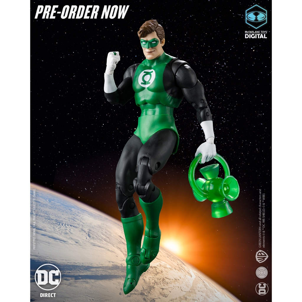 McFarlane Toys 7" - GREEN LANTERN (HAL JORDAN)(DC CLASSIC) 17161-INT