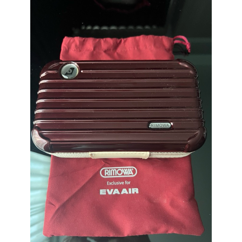 กระเป๋า Rimowa จากสายการบิน EVA AIR สีแดง #amenity #airline #kit