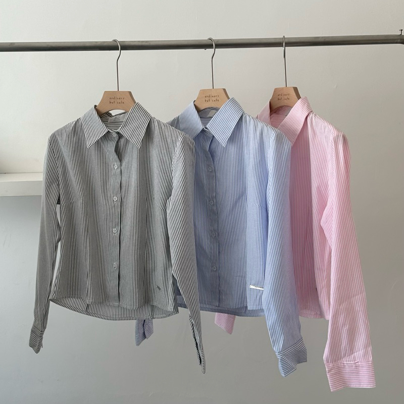 เสื้อเชิร์ต Primmy shirts พร้อมส่ง