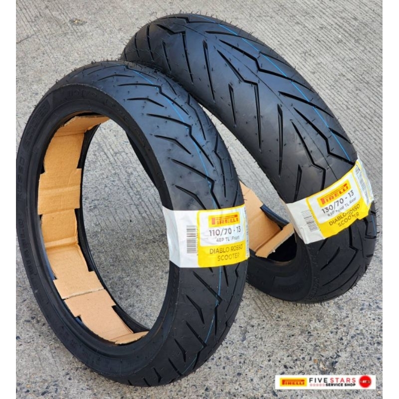 Pirelli Diablo Rosso Scooter  Yamaha Nmax 155