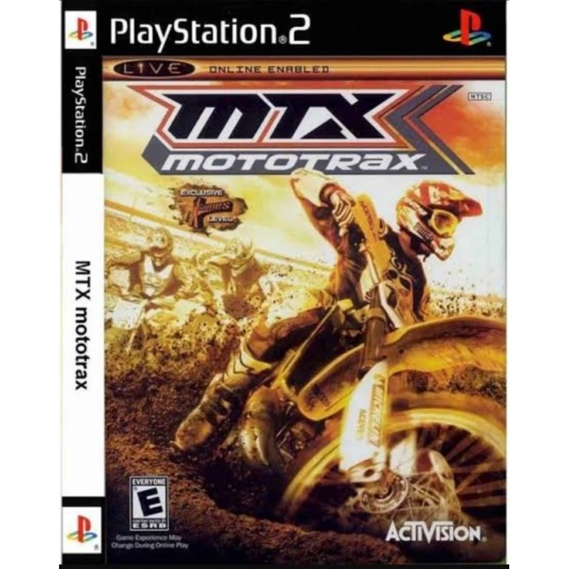 แผ่นเกมส์Ps2 - MTX MotoTrax แข่งมอเตอร์ไซค์วิบาก (เก็บปลายทางได้)✅️