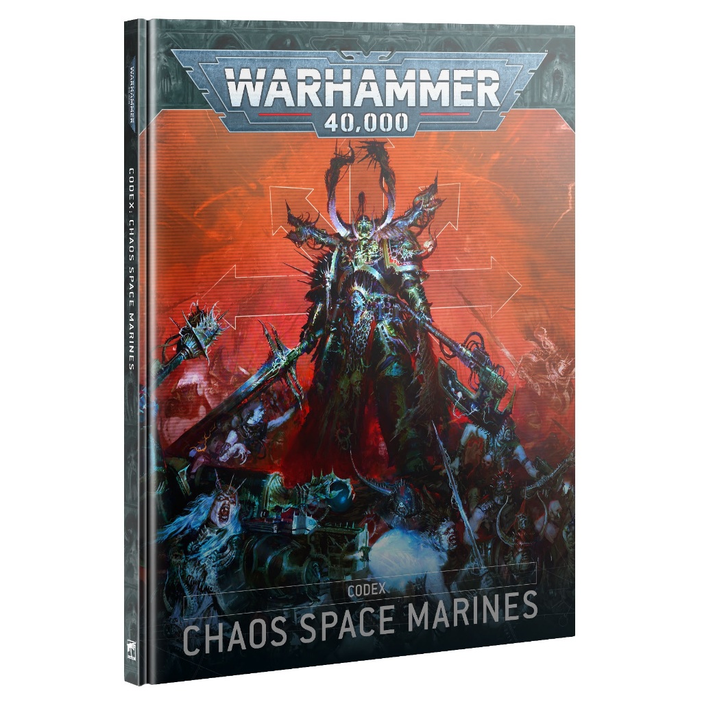 (GWพร้อมส่ง) CODEX: CHAOS SPACE MARINES (ENGLISH) หนังสือสำหรับการเล่นเกมกระดาน