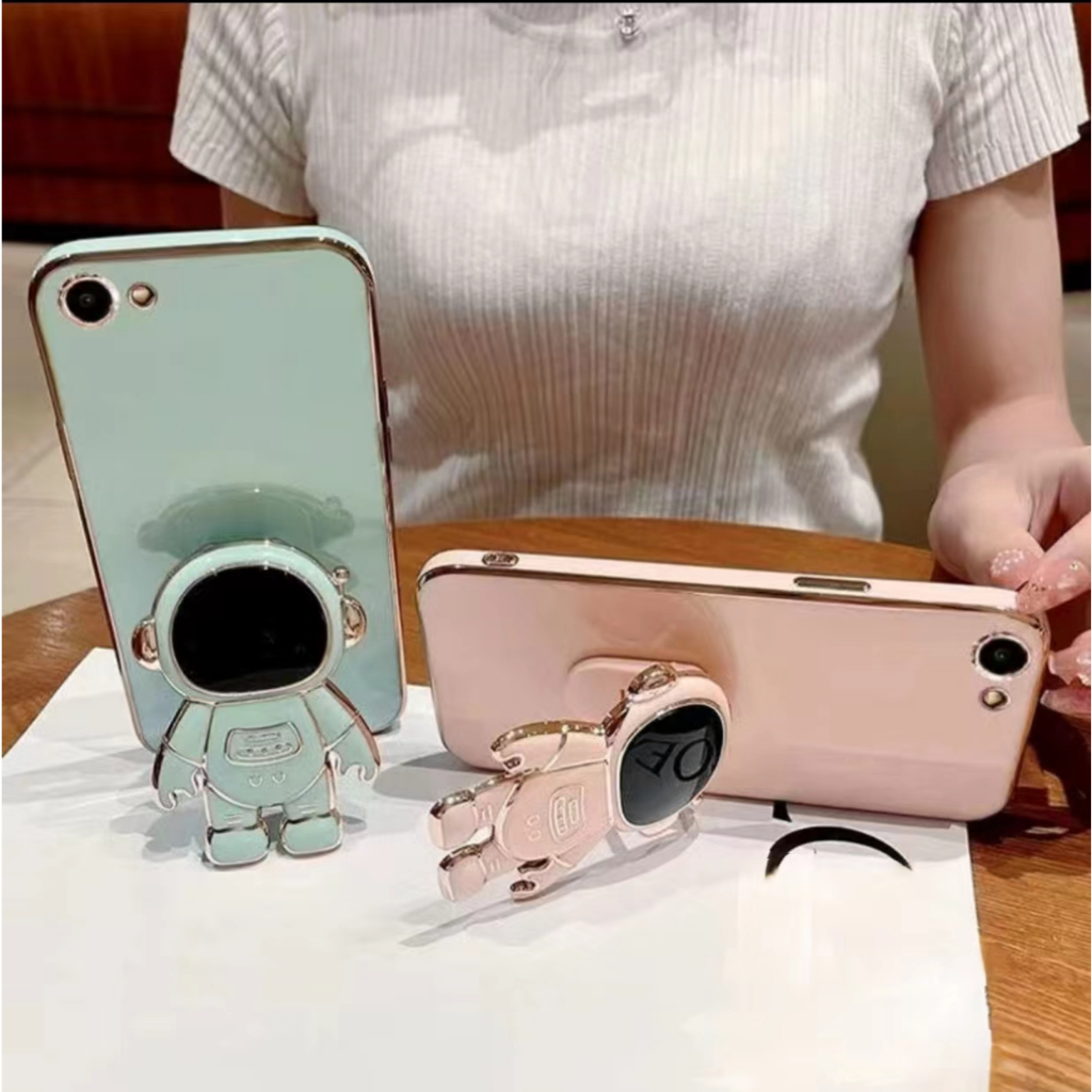 เคส โทรศัพท์ สำหรับรุ่น vivo y71 เคส อวกาศ ขาตั้ง