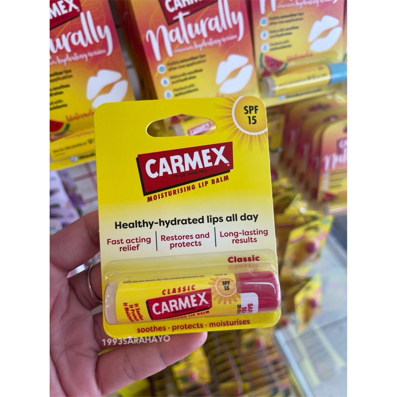 Carmex Classic Moisturising Lip Balm Stick
