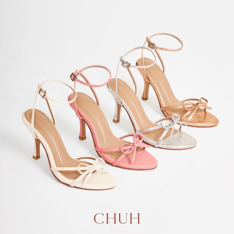 BOWIEBYCHUH รองเท้าส้นสูง 3.3 นิ้ว ไซส์ 35-42