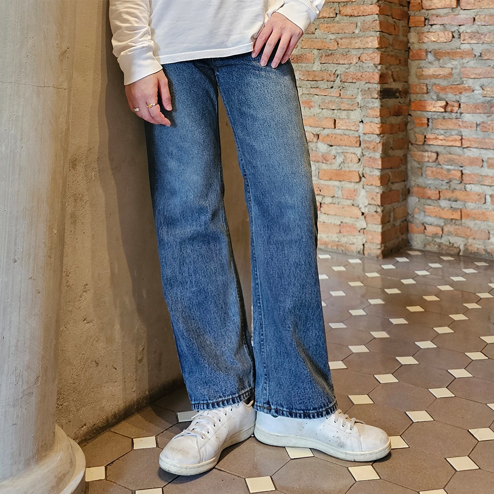 Golden Zebra Jeans กางเกงยีนส์ชายทรงขากระบอกใหญ่ฟอกสีสโนว์ สนิมเขียว ฟ้าอ่อน ฟ้าเข้ม มิดไนท์เข้ม มิดไนท์บลูอัดยับ
