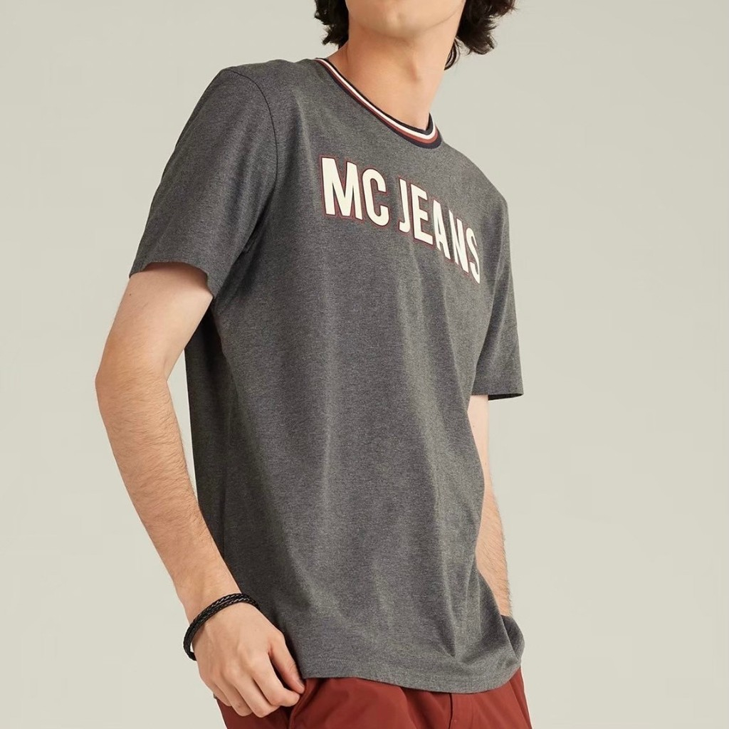 เสื้อยืดชาย แบรนด์ Mc Jeans เสื้อสีเจ็บ ๆ สวย ๆ จร้า ชายหญิงไส่ได้นะคะ