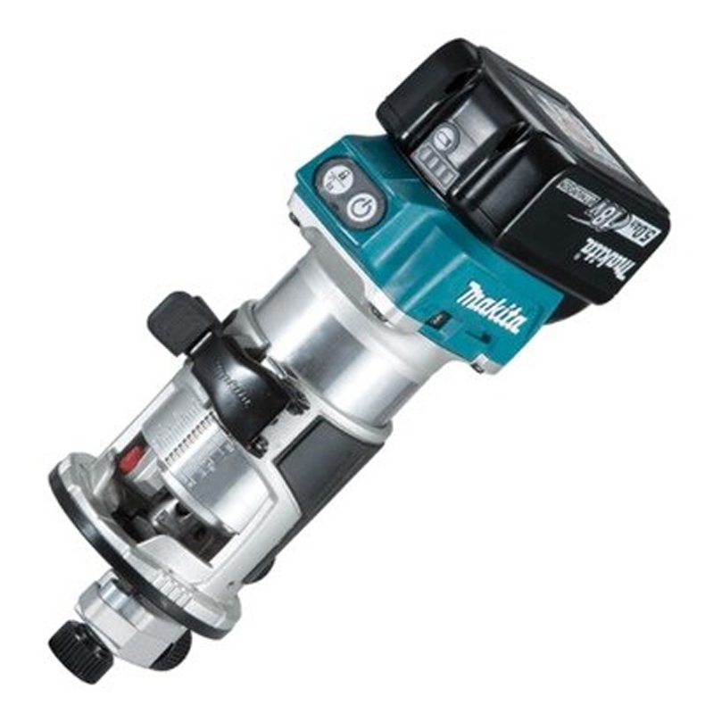 (ของแท้ 100%) Makita DRT50 ที่กันจอน แบตเตอรี่ลิเธียม 6.0Ah 18V brushless มัลติฟังก์ชั่น แบบชาร์จมือถืองานไม้ ราคา ถูกที่สุด ดีลบีเคเค แกลเลอรีภาพที่ 8