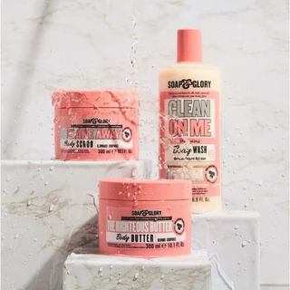 Soap & Glory Clean On Me / Perfect Zen โซพ แอนด์ กลอรี่ ผลิตภัณฑ์อาบน้ำ คลีน ออน มี / เพอร์เฟ็ค เซน บอดี้ วอช 500 มล.