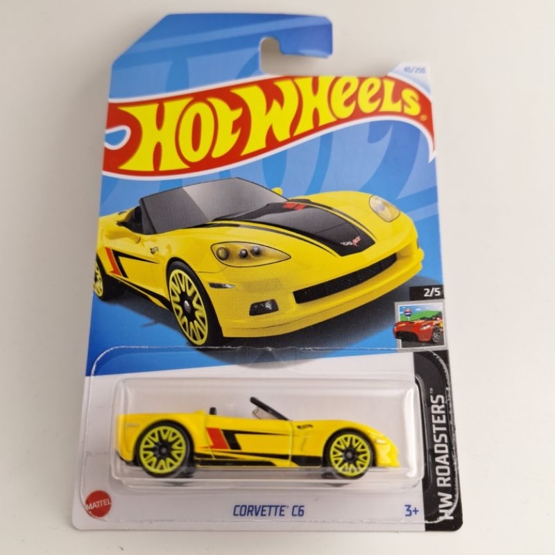 รถเหล็ก Hotwheels CORVETTE C6 (ib45)