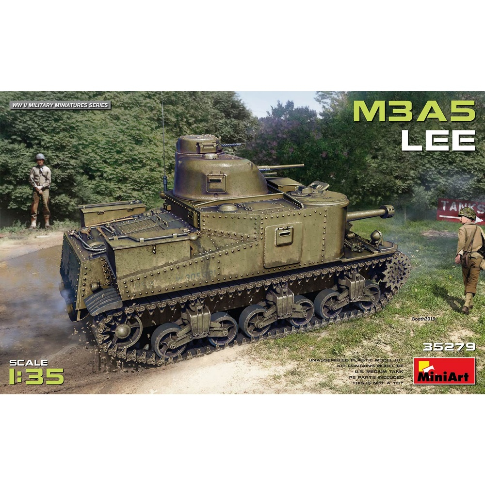 [MiniArt] 1/35 : M3A5 LEE [MI 35279]