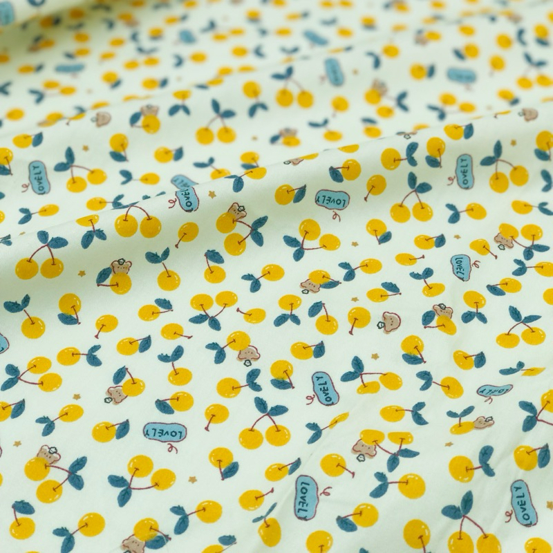 ผ้าcotton 100% หน้าผ้า 64”(160cm.) วัดต้ดครั้งละ 1/2 ม. ตัดต่อเนื่องได้ค่ะ