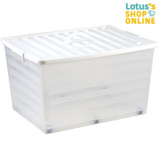 โลตัส กล่องคอนเทนเนอร์ขนาด (50) ขาว-ใส รุ่น CB-120 LOTUSS CO…