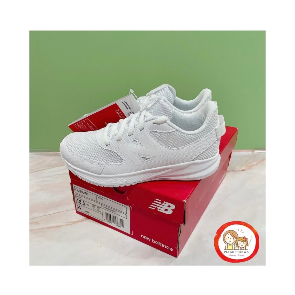 ❇️🇯🇵 พร้อมส่ง 🇯🇵 ❇️ รองเท้า  New Balance NB YK570 สีขาวผูกเชือก นำเข้าจากญี่ปุ่น 🎌